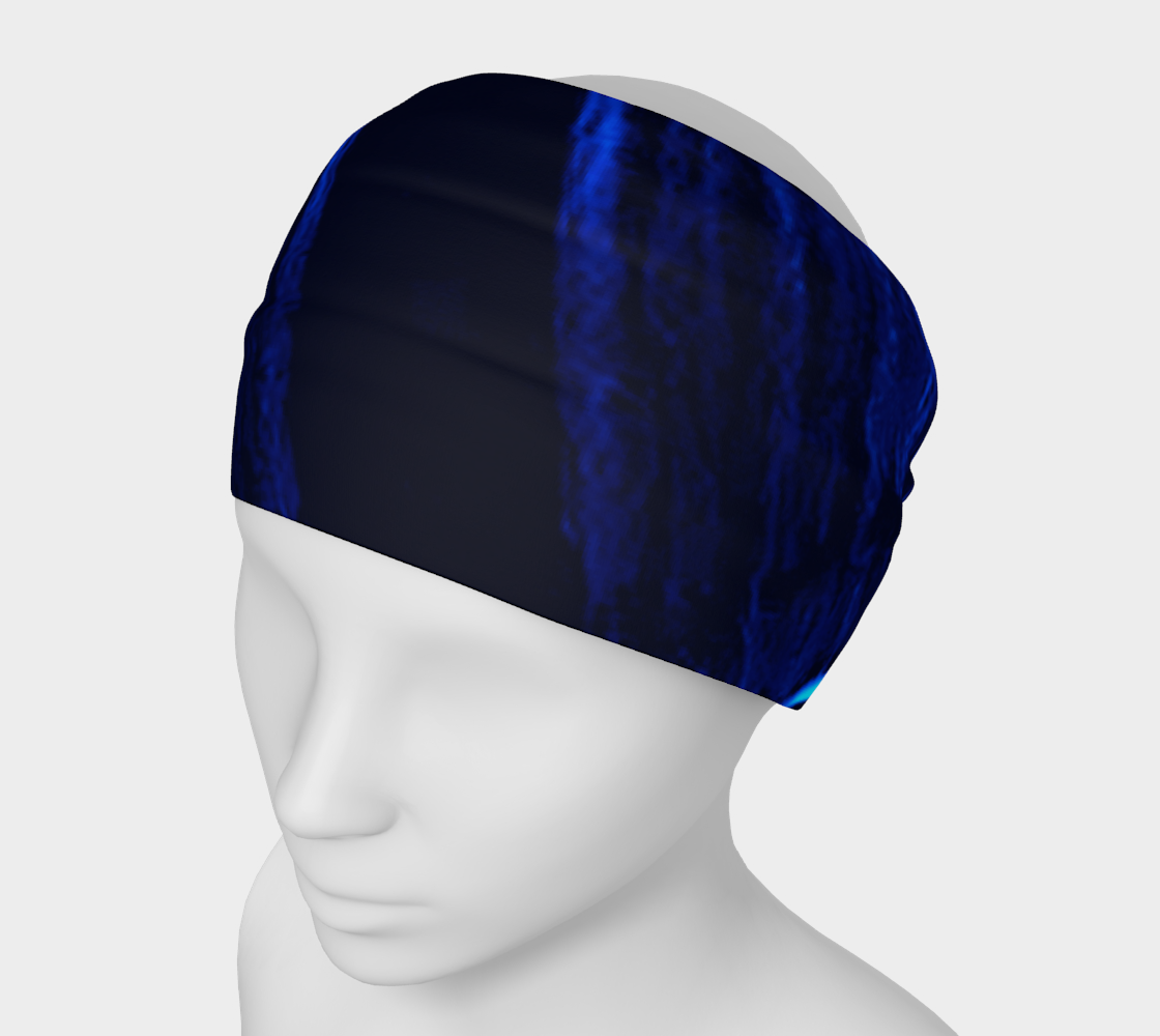 Blue smoke headband preview