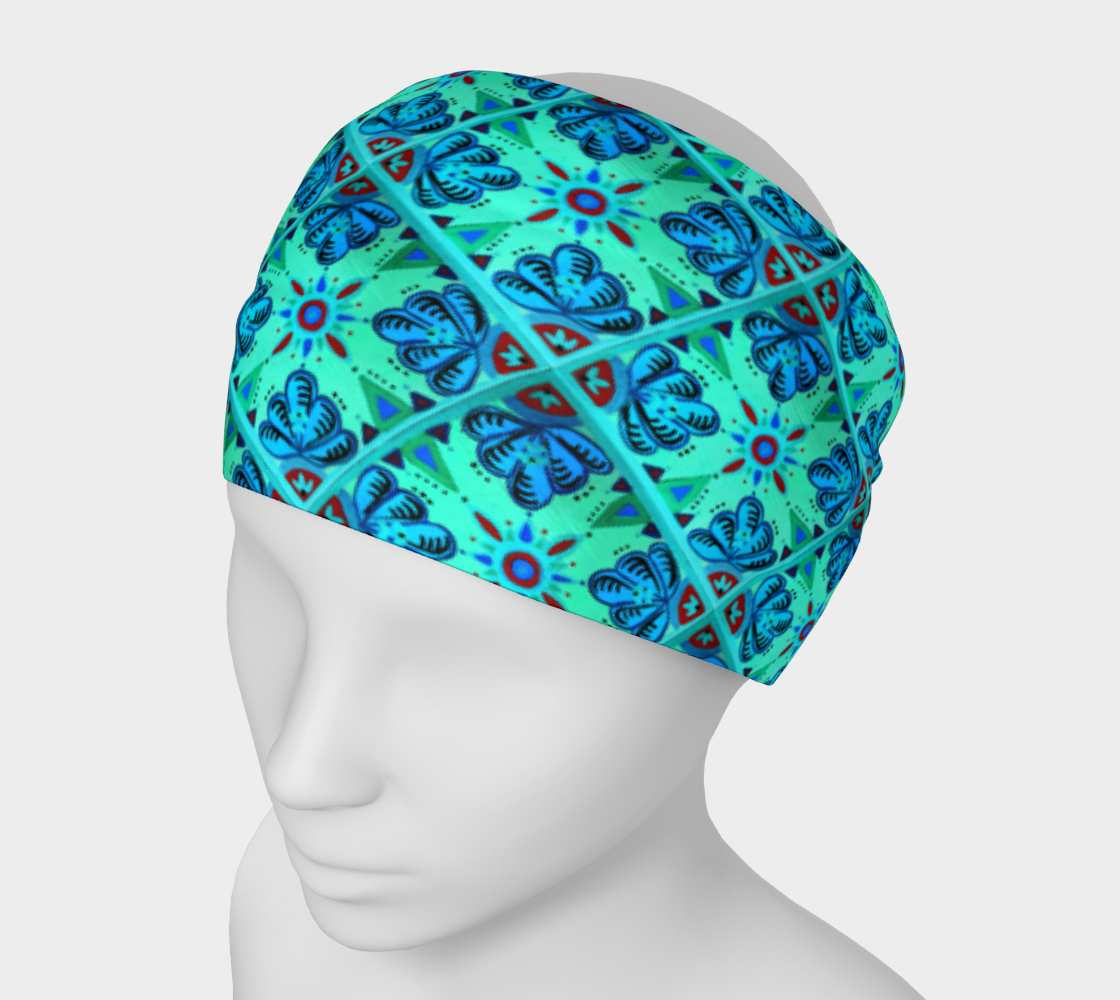 Aqua Telavera Tile Headband preview