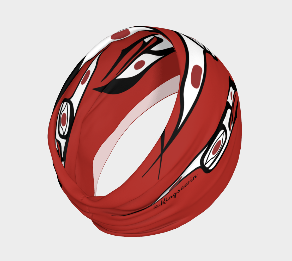 Seven Eagles Buff Headband Gaiter Red preview #2