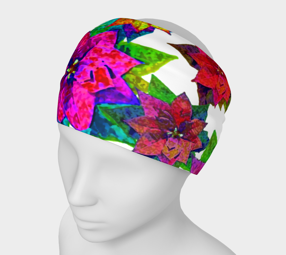 Poinsettia Party (headband) preview