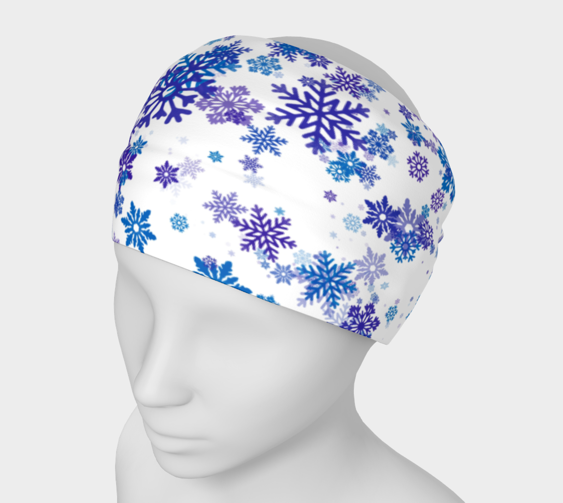 Aperçu de Blue Snowflake Pattern