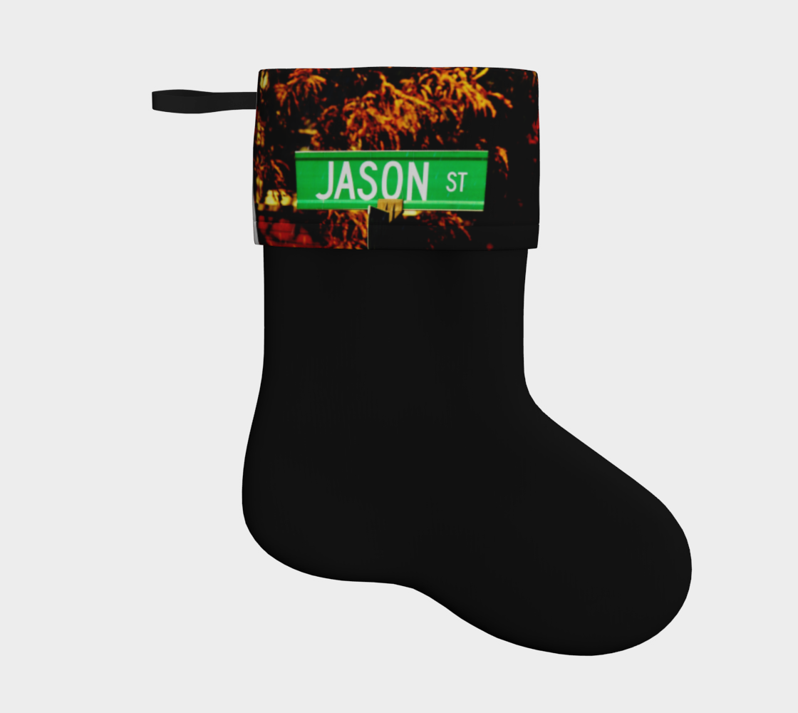 Jason Holiday Stocking  preview