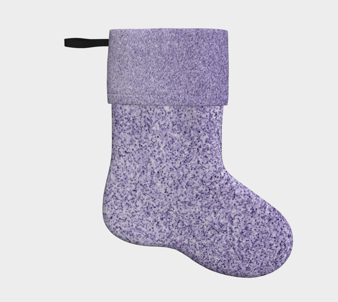 Ultra violet light purple glitter sparkles aperçu
