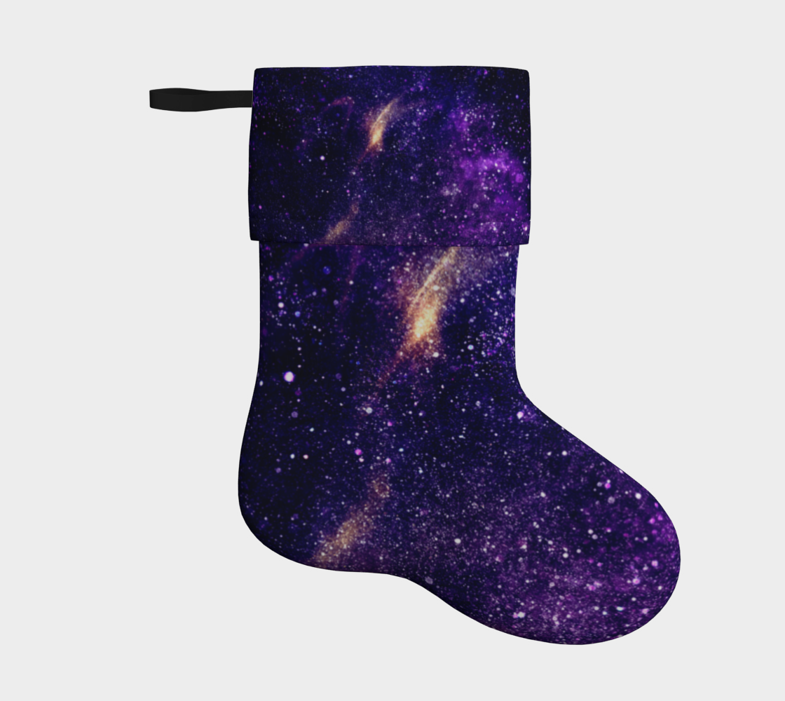 Ultra violet purple abstract galaxy aperçu