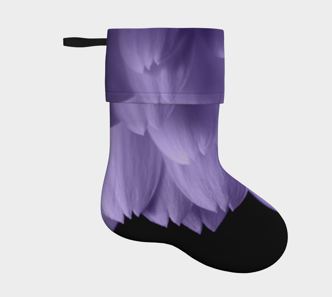 Ultra violet purple flower petals black aperçu