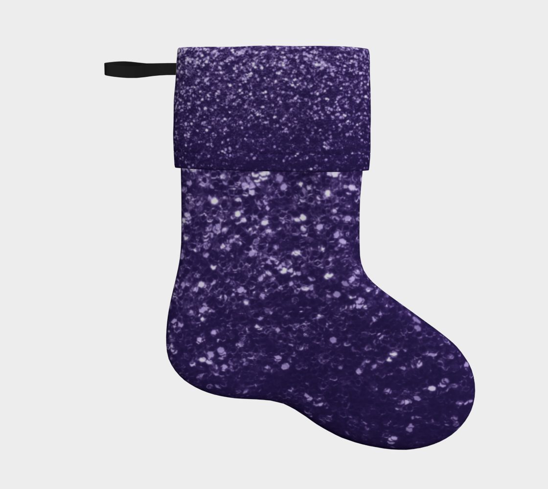 Dark ultra violet purple glitter sparkles preview