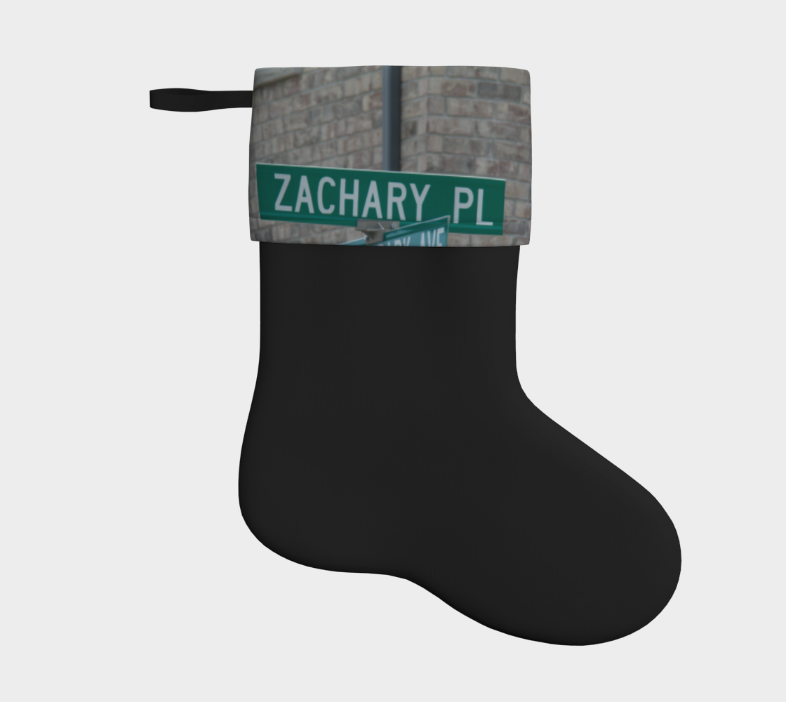 Zachary Holiday stocking  aperçu