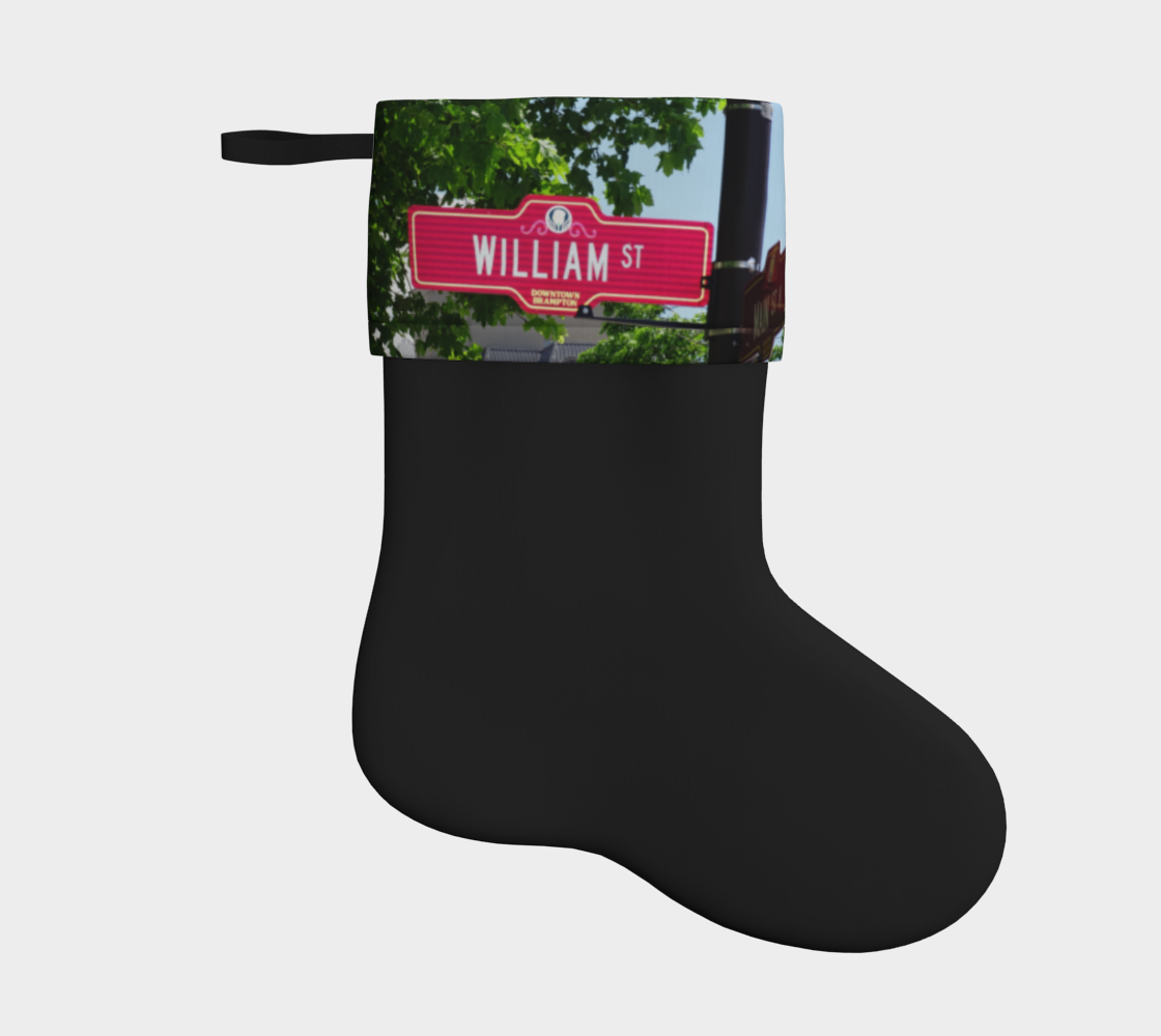 William Holiday stocking  preview #1