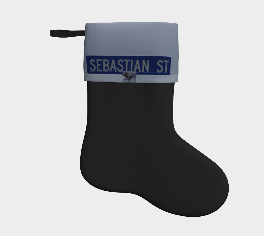 Sebastian Street Holiday stocking  preview