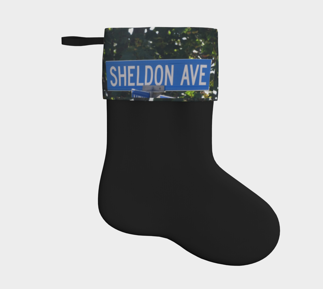Sheldon Ave  Holiday Stocking  preview