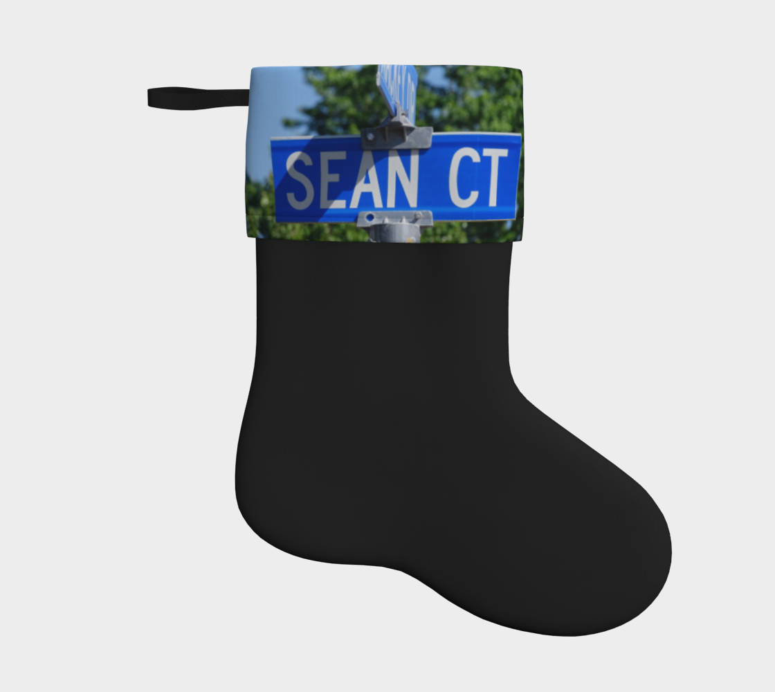 Sean Holiday stocking  3D preview
