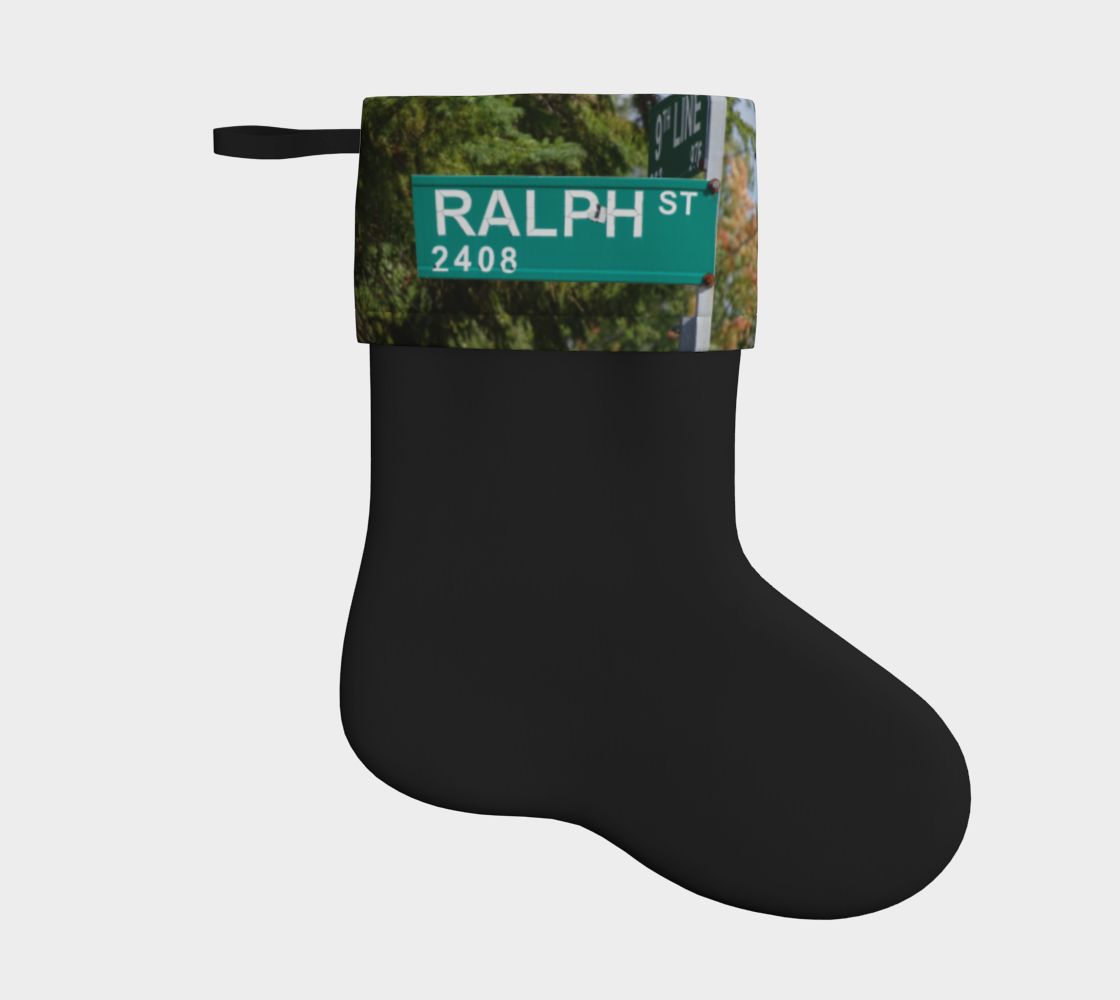 Ralph Holiday Stocking  Miniature #2