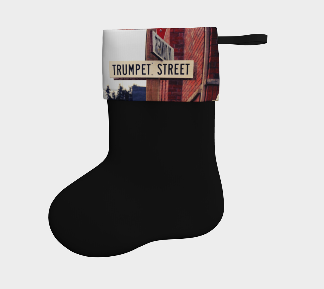 Trumpet Street Holiday stocking  preview #2
