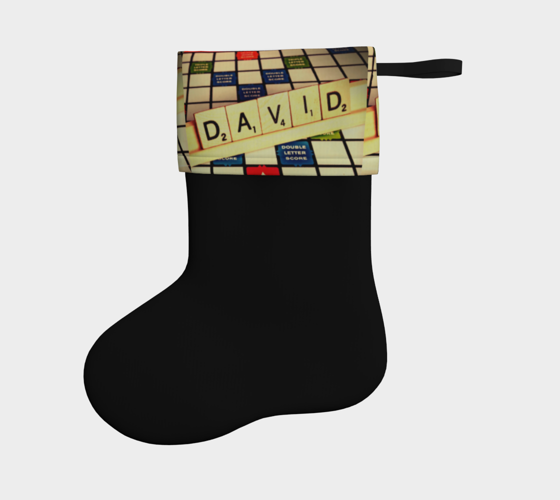 David Holiday Stocking  preview #2