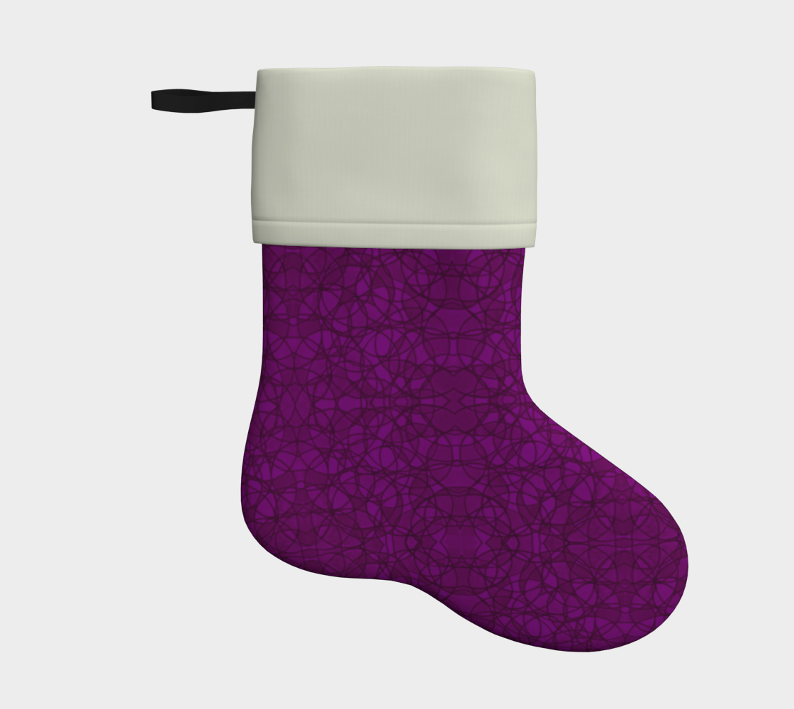 Magenta Holiday Stocking preview