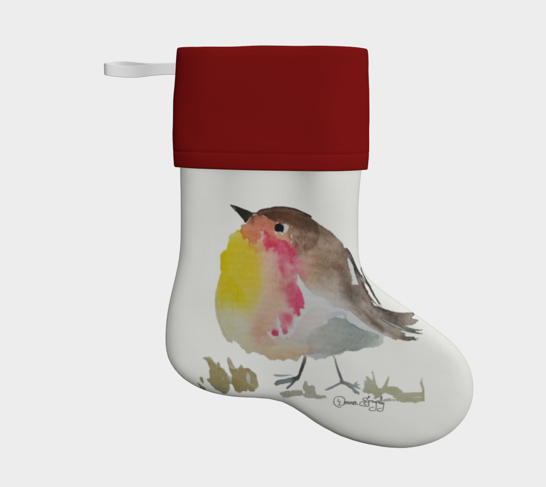 Baby Robin Holiday Stocking preview