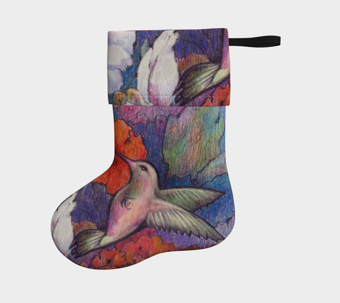 Who ever heard of a hummingbird stocking? preview #2