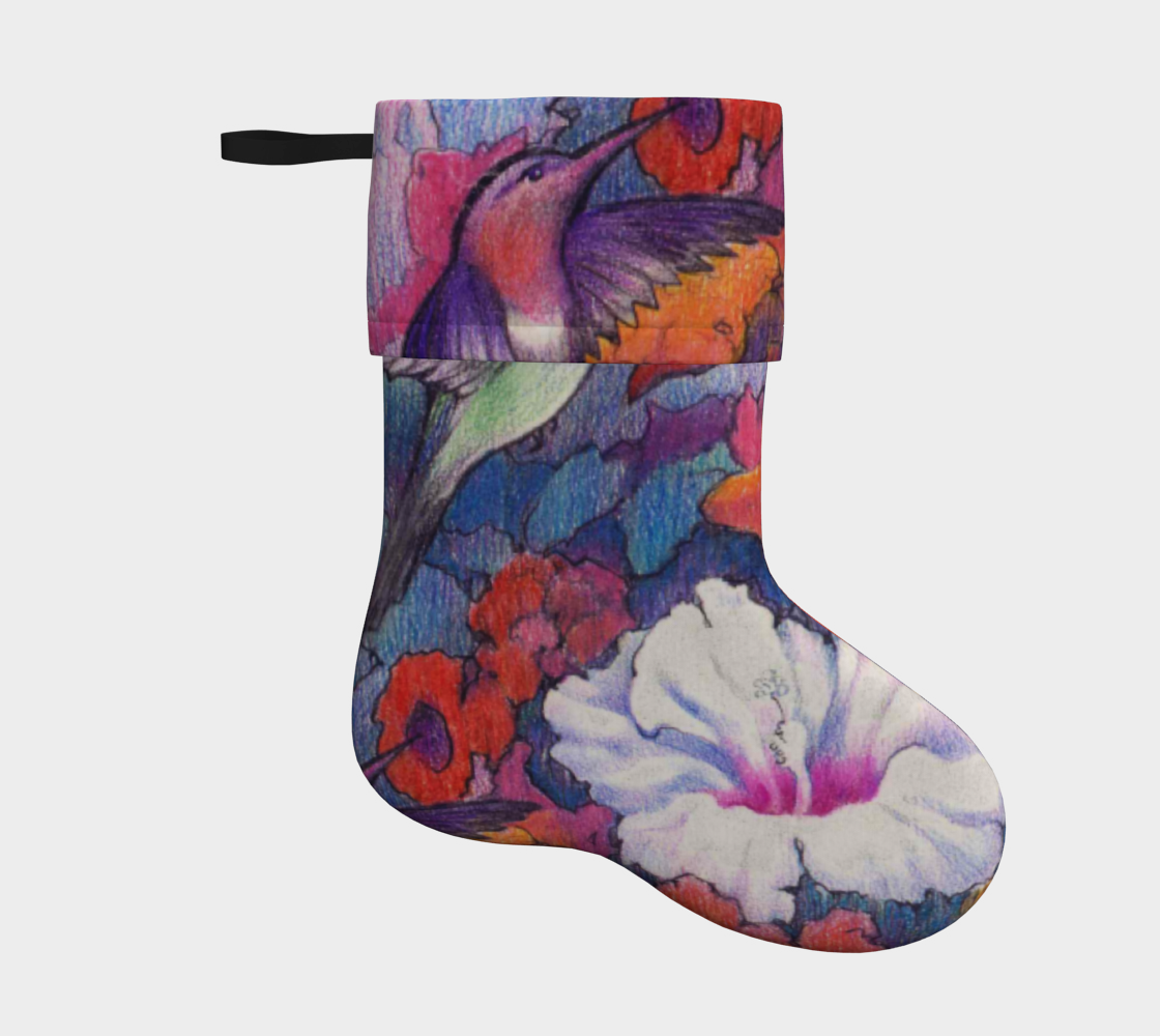 Who ever heard of a hummingbird stocking? preview