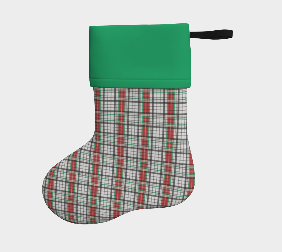 Aperçu de Classic Plaid Stocking #2