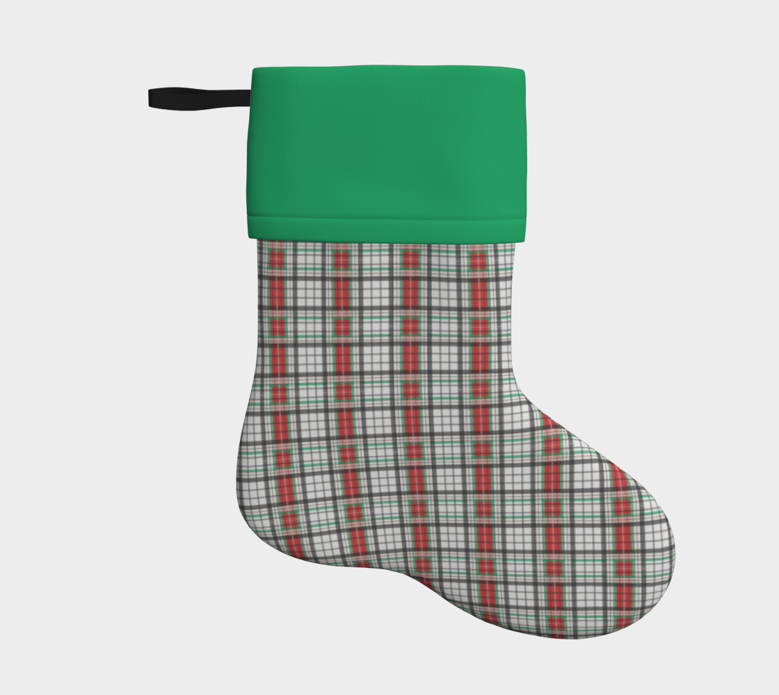 Aperçu de Classic Plaid Stocking