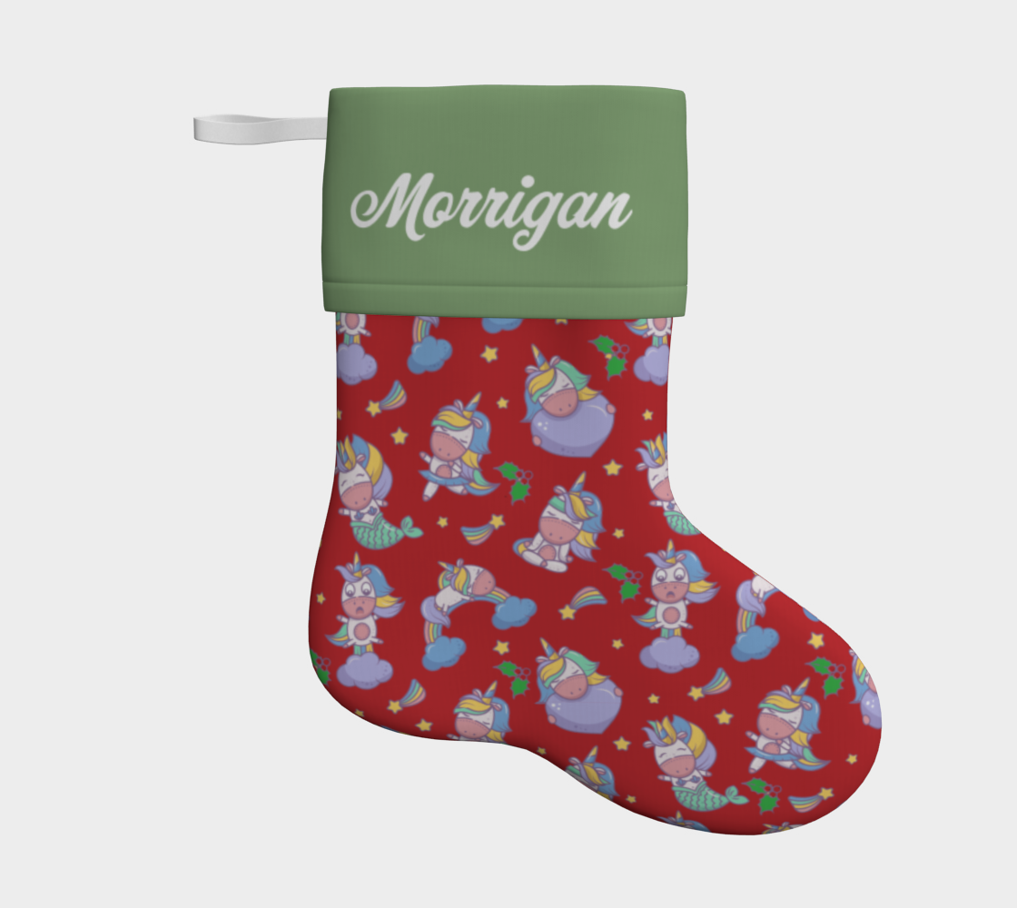 Morrigan Mermaid Stocking preview #1