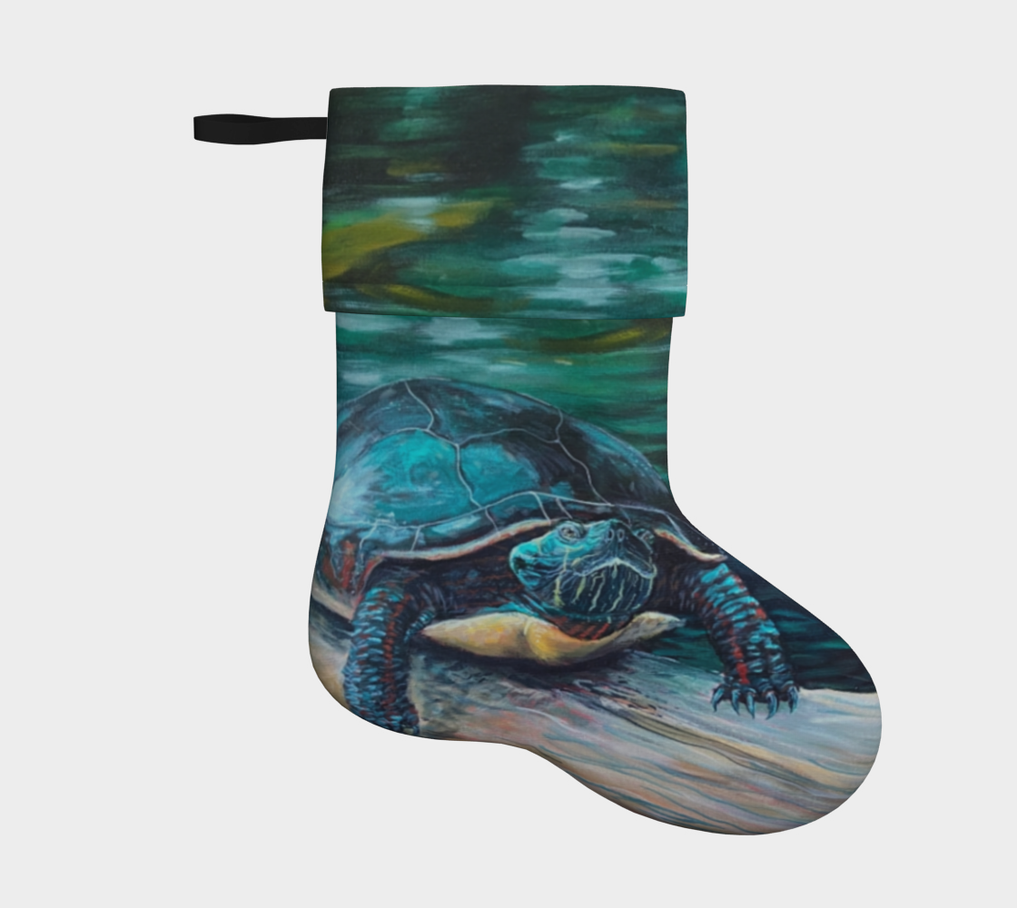 Painted Turtle Stocking preview