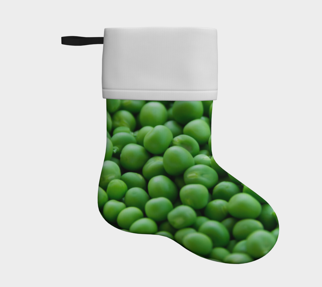 Aperçu de peas holiday christmas stocking #1