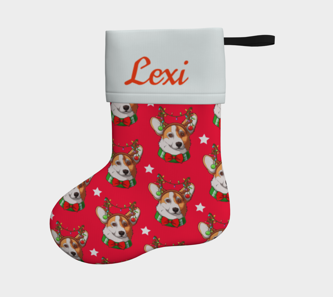Corgi Stocking preview #2