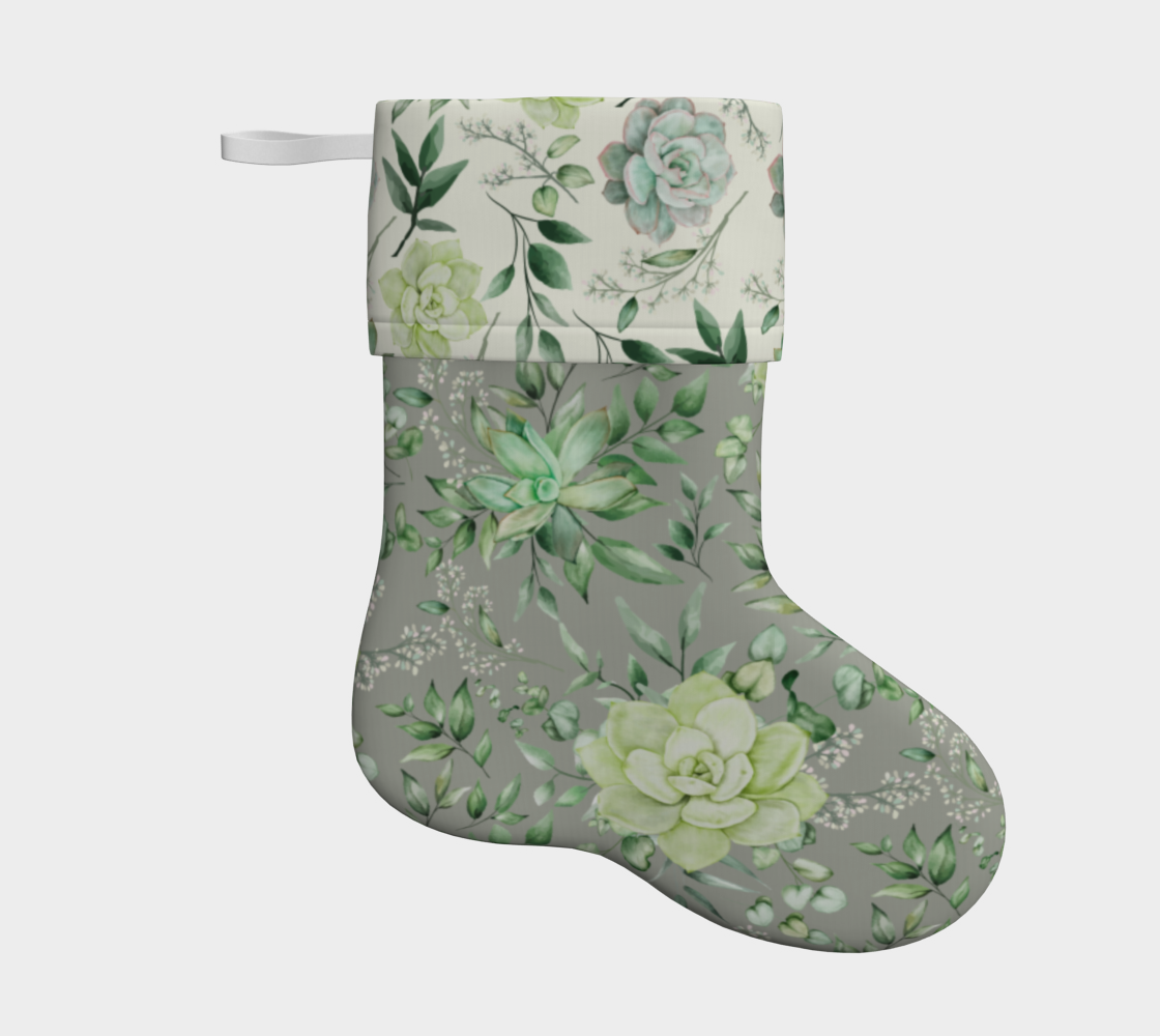 Succulent Stocking preview