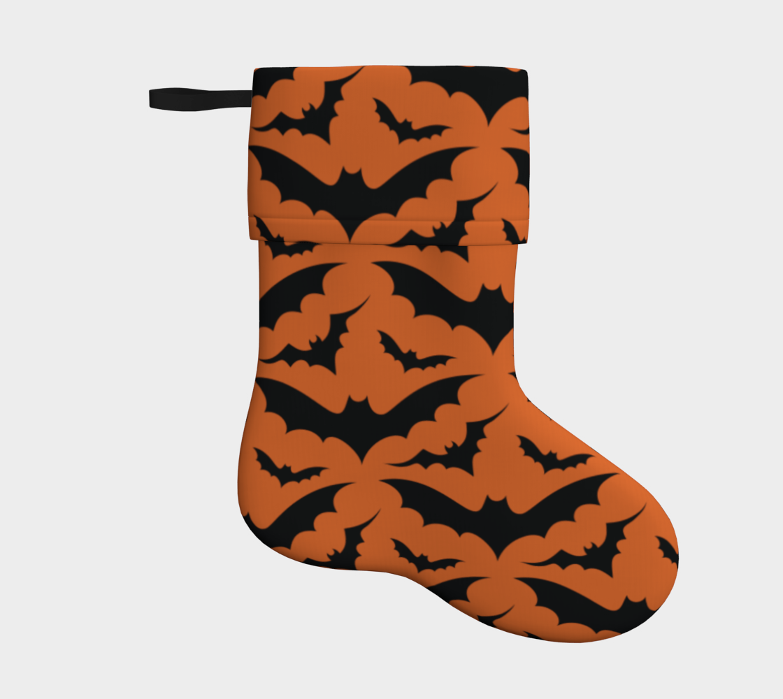 Aperçu de Orange Bat Stocking