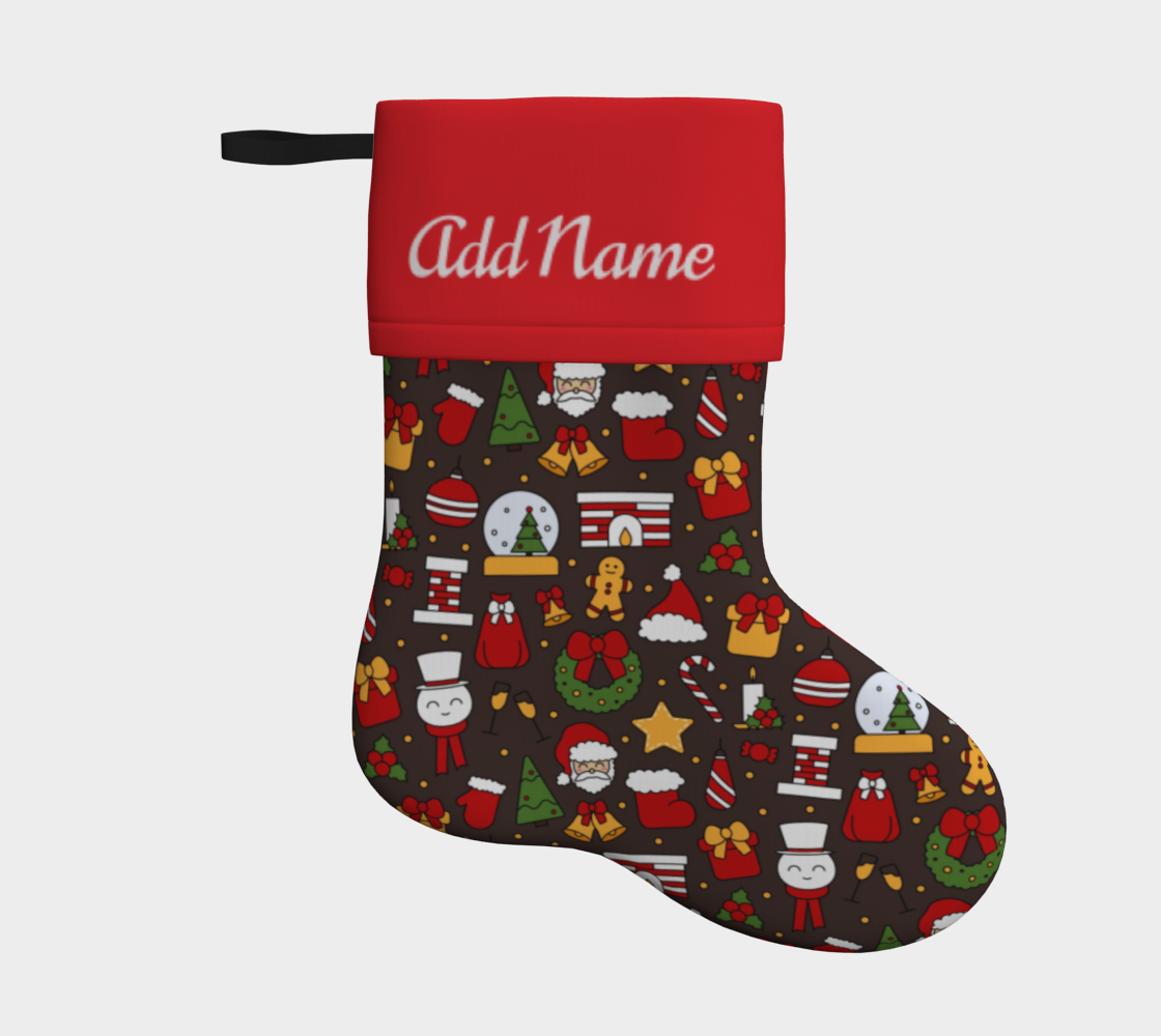 Personalize Christmas Trees Santa Bells preview