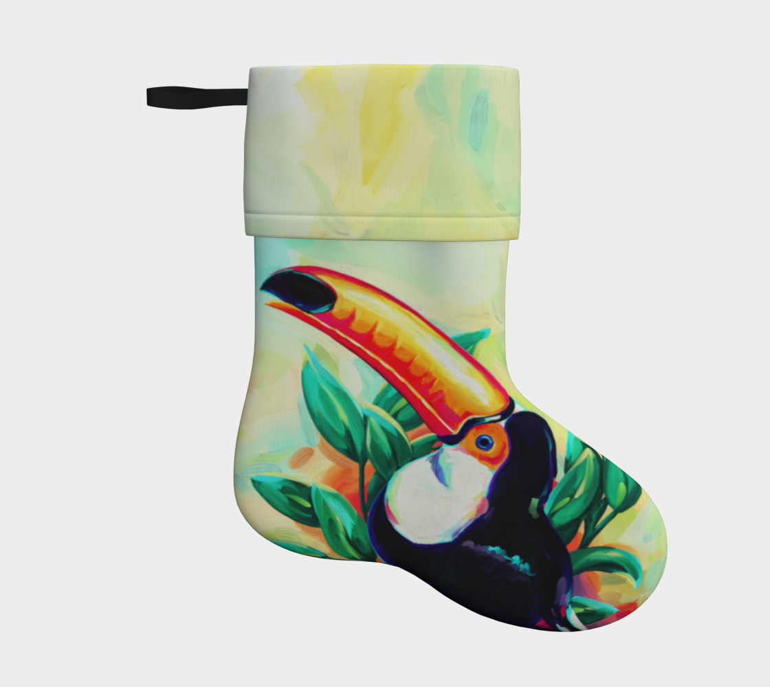 Toucan Holiday Stocking  preview