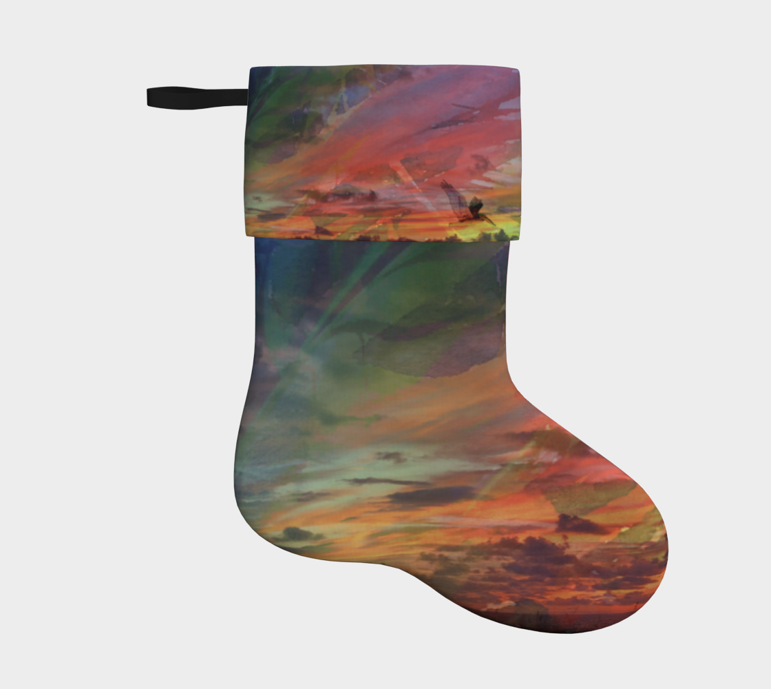 Florida Sunrise (holiday stocking) preview