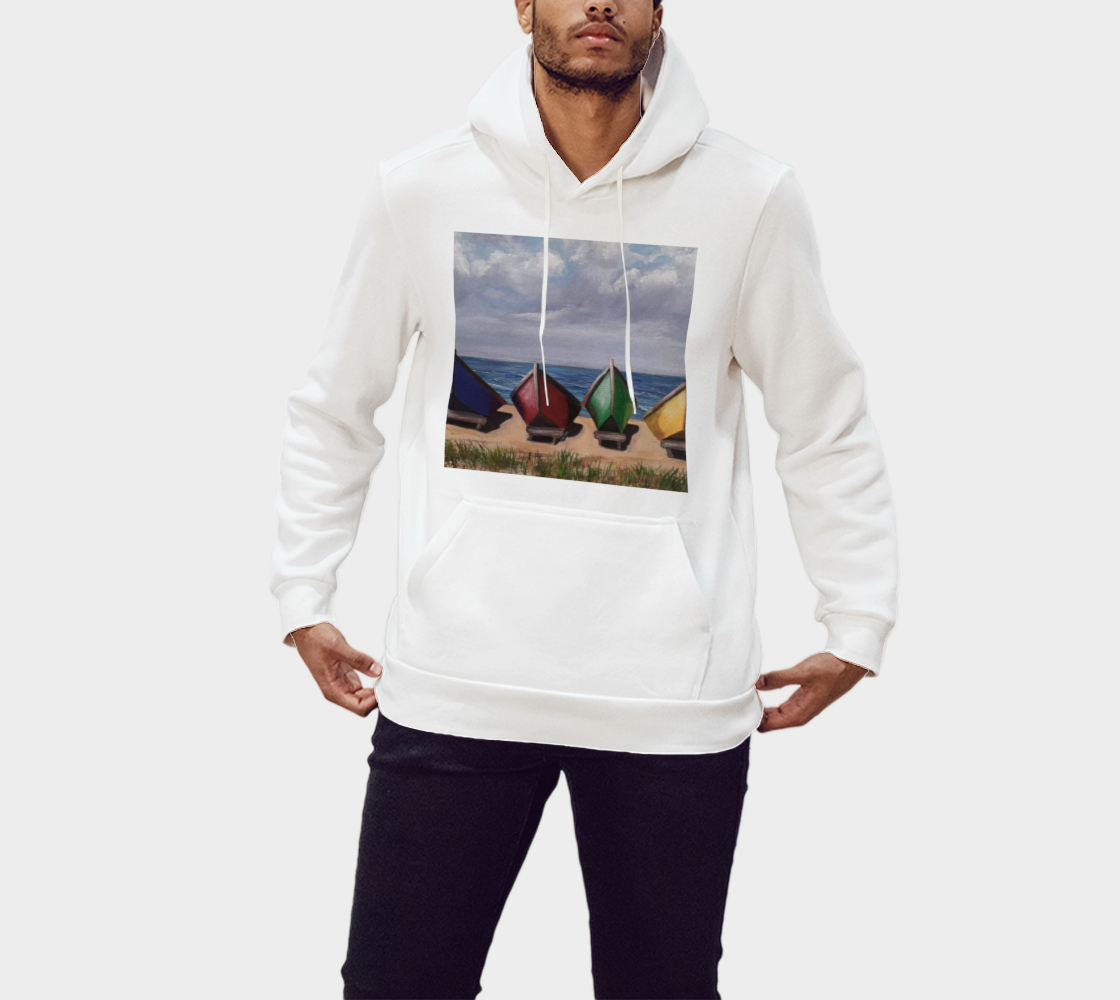 Lake MI Boats Pullover Hoodie preview #1