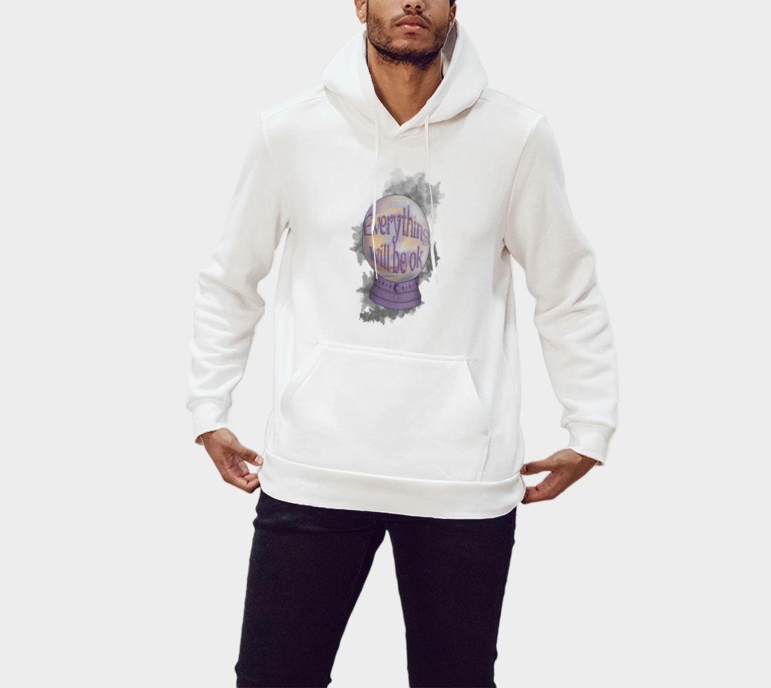 Crystal Ball Unisex Pullover Hoodie thumbnail #2