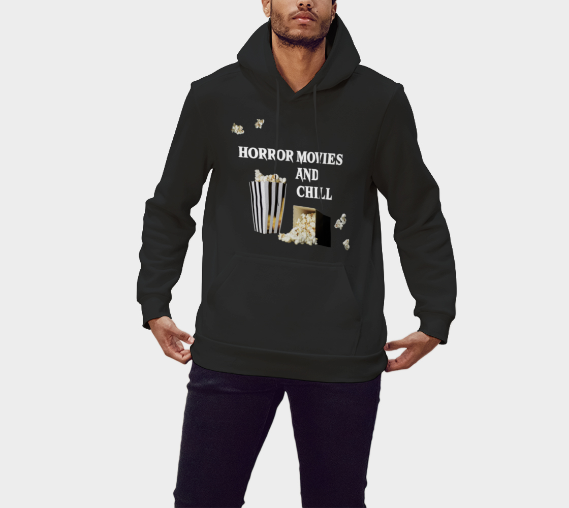 Horror Movies and Chill | Pullover Hoodie aperçu