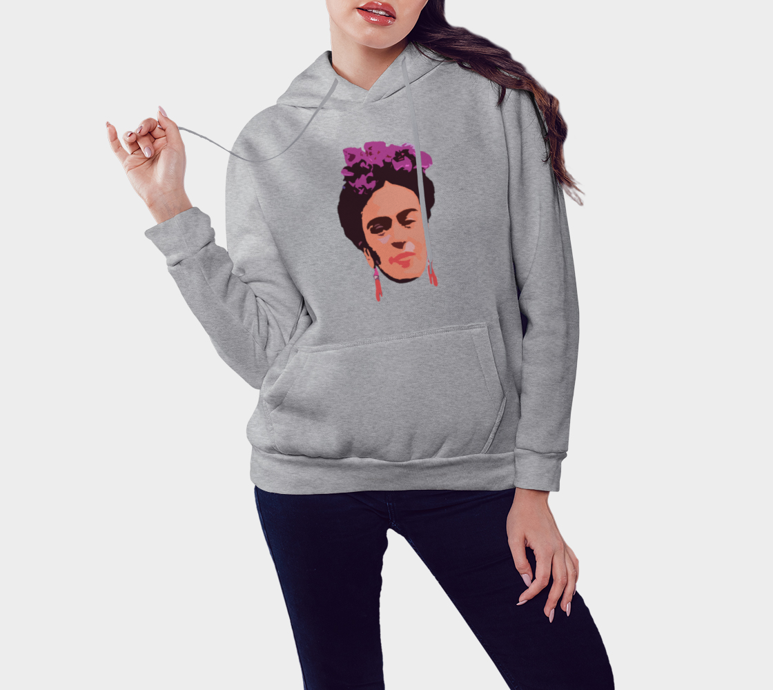 Frida Hoodie Light Gray preview #3
