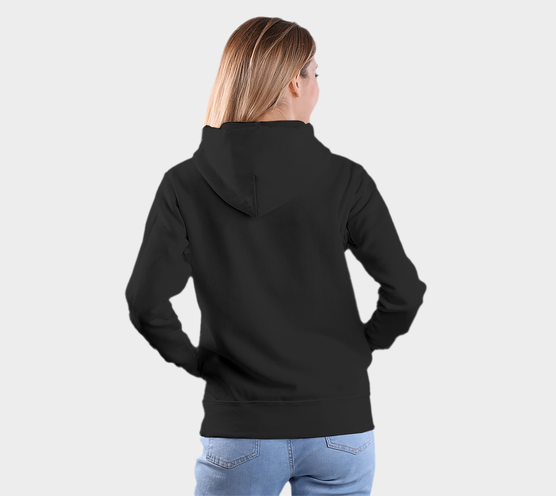 Aperçu de Toni Morrison B&W Black Hoodie #5