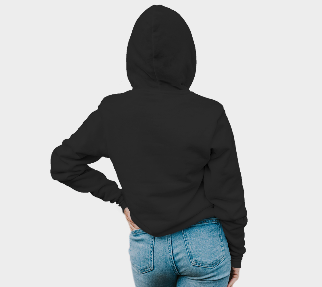 Aperçu de BLM Tropical Black Hoodie #4