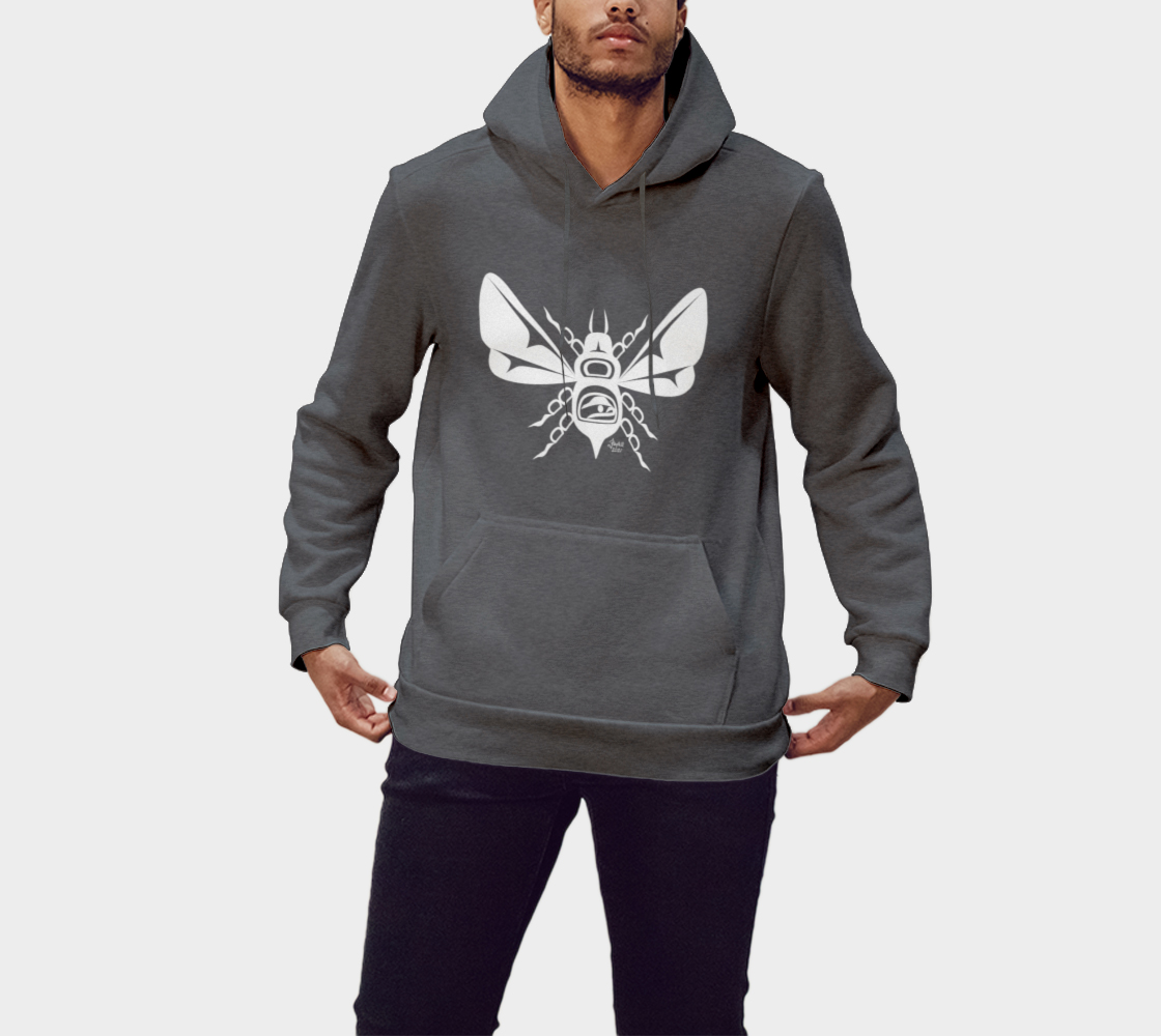 Bee Hoodie Gray preview