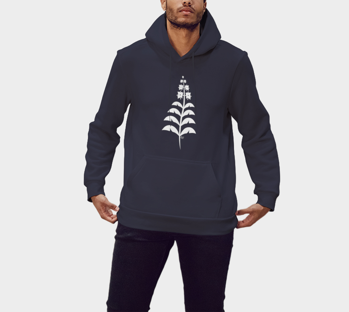 Fireweed Hoodie Blue preview #1