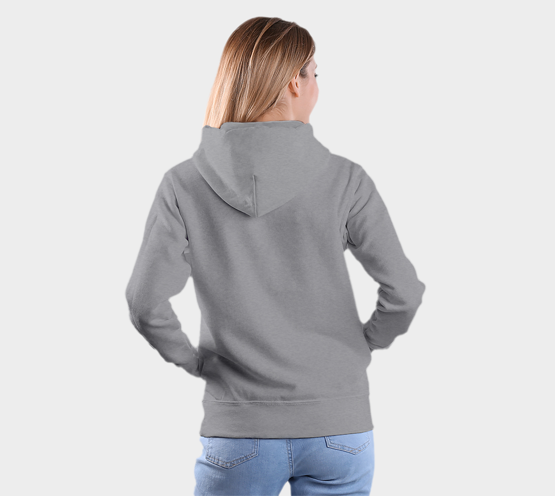 Raven Hoodie Light Gray preview #5