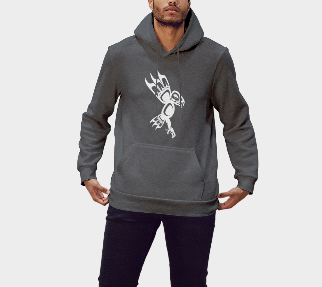 Eagle Hoodie Gray aperçu