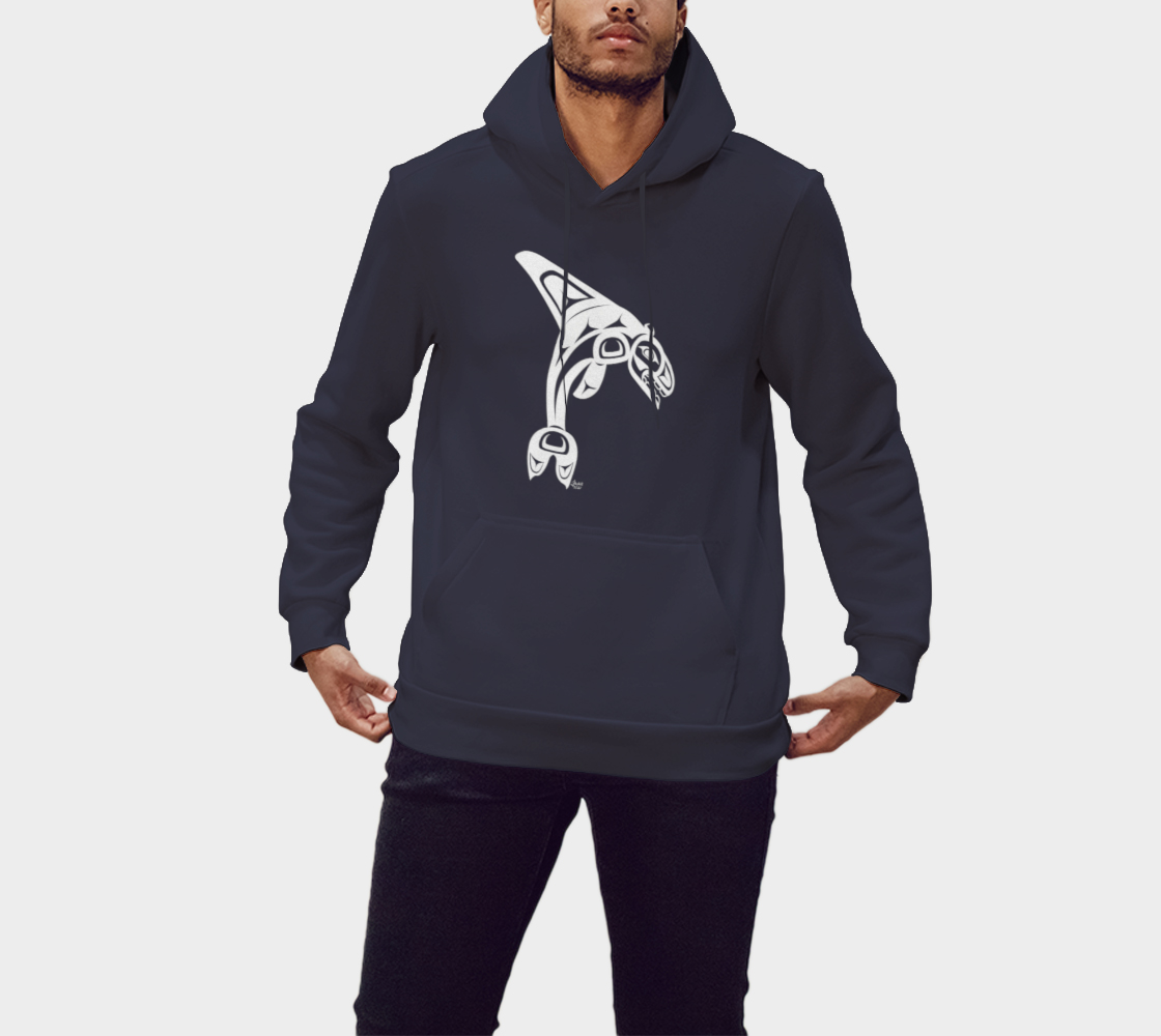 Killerwhale Hoodie Blue aperçu