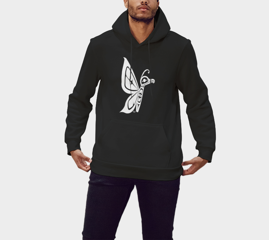 Butterfly Hoodie Black preview