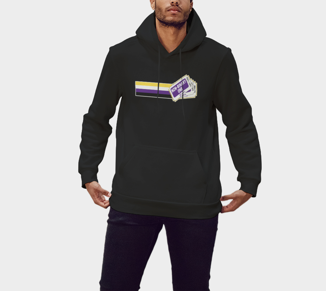 "That's the ticket!" Hoodie Black preview