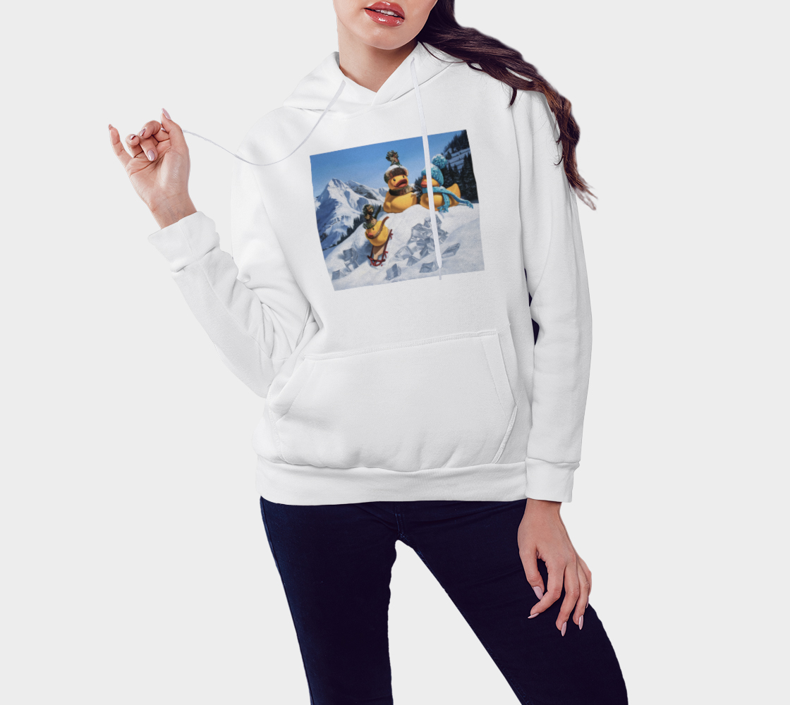 Cold Duck Pullover Hoodie Miniature #4