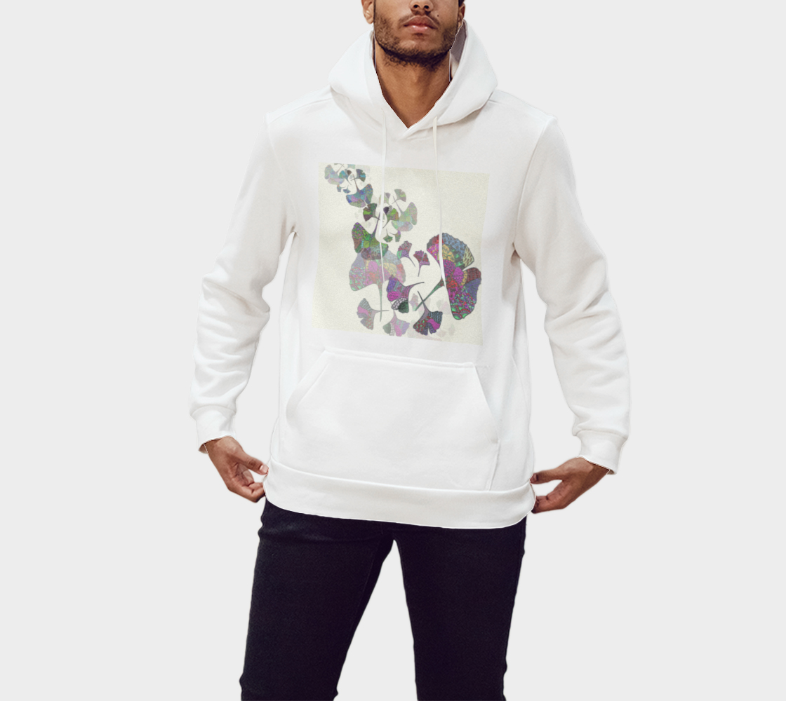Gingko Leaf Pullover Hoodie preview