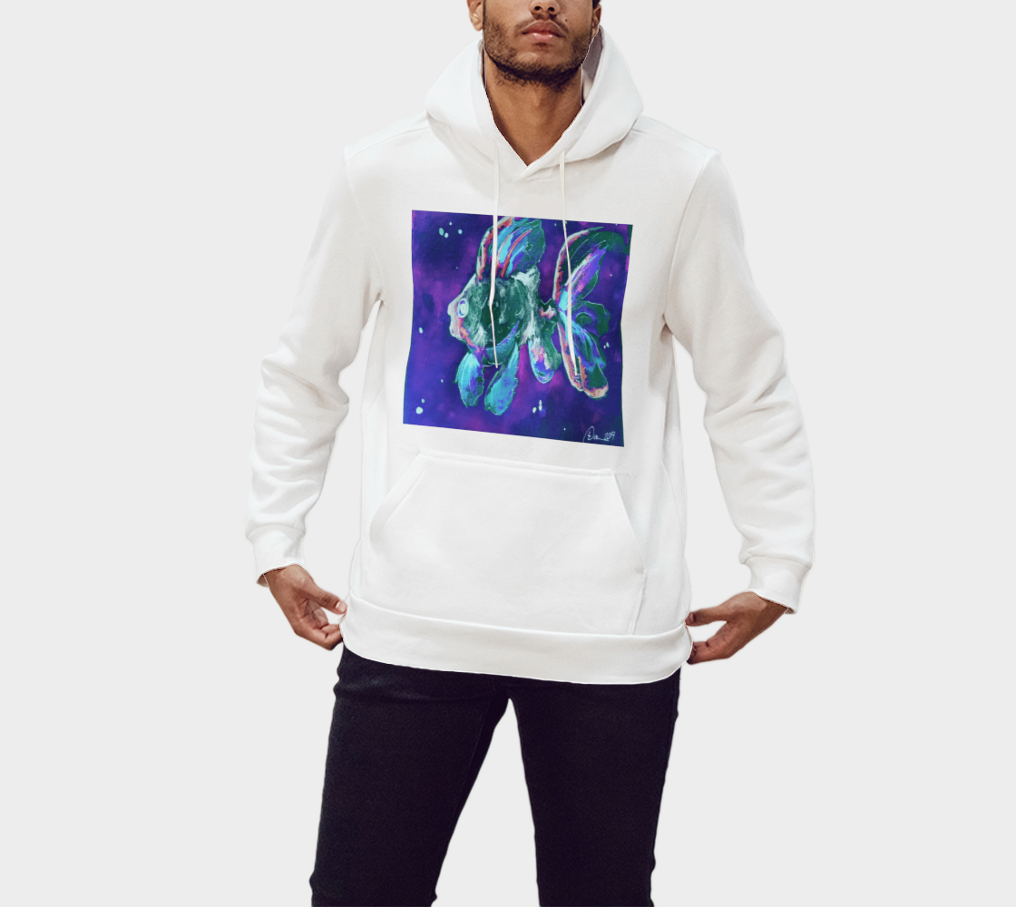 Purple Goldfish Pullover Hoodie preview