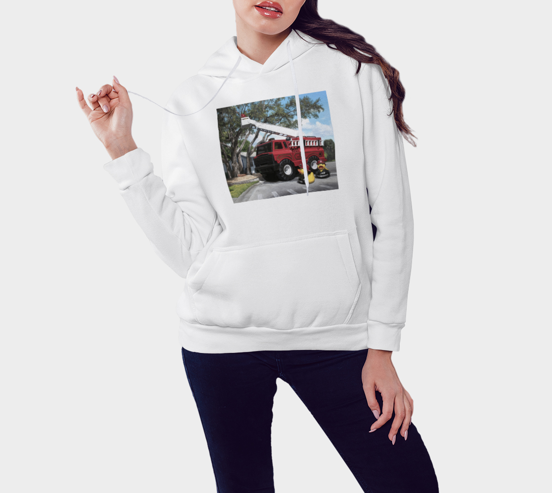 Fire Quackers Pullover Hoodie preview #3